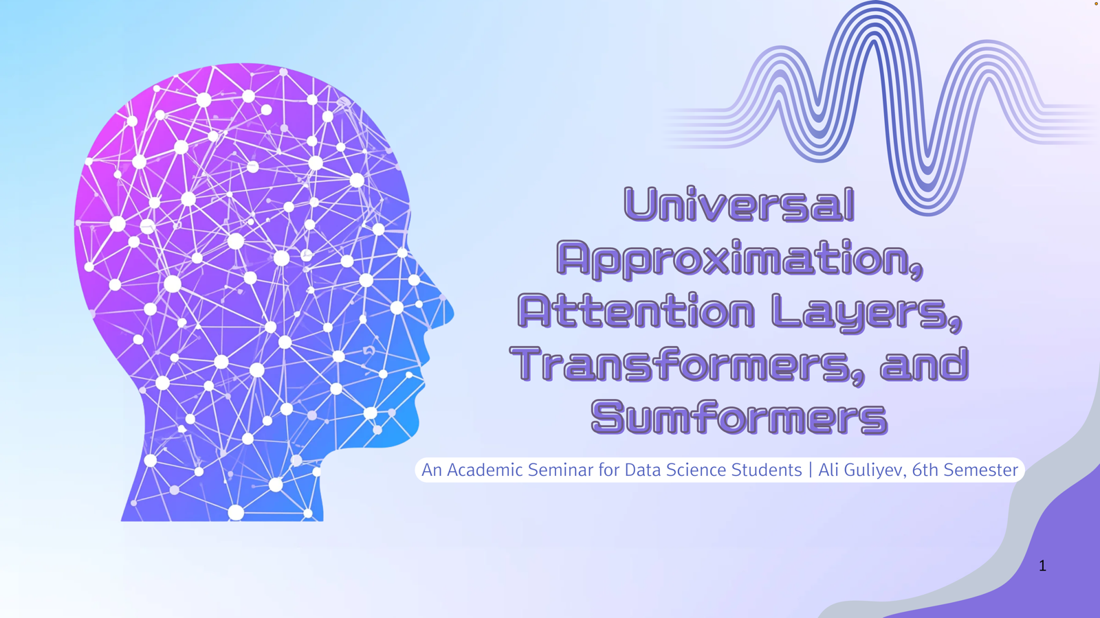 Universal Approximation, Transformers & Sumformers